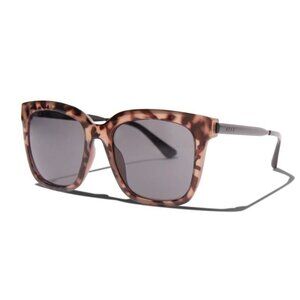 DIFF Charitable Eyewear HAILEY Square Frame Tortoise Shell Style Sunglasses NEW